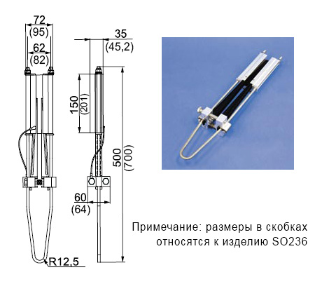 Анкерный зажим SO 235 и SO 236