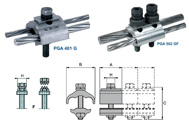    PGA 101 G, PGA 102 G, PGA 301 G, PGA 302 G, PGA 401 G, PGA 402 G, PGA 502 G, PGA 551 G, PGA 602 G, PGA 603 G  